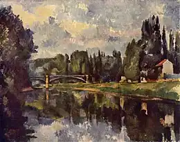 Paul Cézanne, Les Bords de la Marne (1888), musée Pouchkine de Moscou.