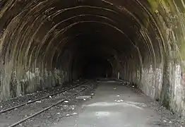 Le tunnel de l'Ave Maria.