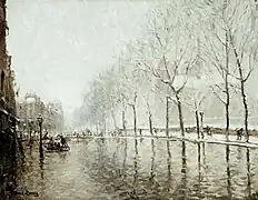 Le Quai de Montebello, Frank Boggs (vers 1910 ?).