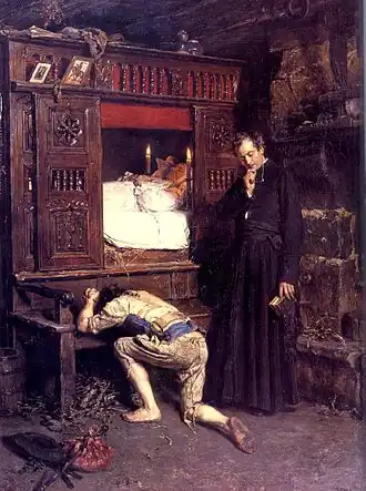 Henry Mosler, Le retour du fils prodigue (1879).