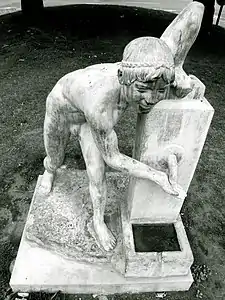 Le Rieur (modèle de 1907, bronze de 1955), Valenciennes.