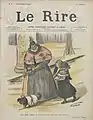 Couverture du Rire du 22 décembre 1894.