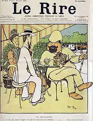 Caran d'Ache : Les explorateurs.« — Si vous saviez ce que c'est que de vivre avec un chameau… », 20 avril 1901.