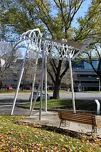 Le Roi du fleuve, 2014, parc John Munn, ville de Québec.