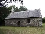 La chapelle Saint-Méen (côté sud).