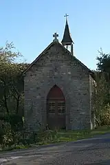 Chapelle du Crucifix à la Briantais.