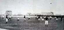 Photo de la rencontre entre le Stade français et Cooper's Hill en 1898