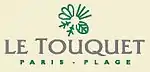 dessin de l'ancien logo du Touquet-Paris-Plage où sont symbolisées les quatre saisons