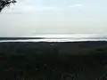 Vue sur l'estuaire de la Canche. Au loin, la Pointe du Touquet.