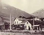 La gare du Touvet.