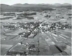 Le Trait-Carré,vue aérienne de 1937