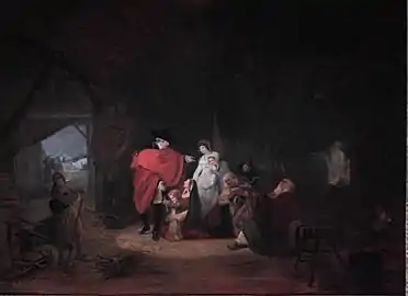 Trait d'humanité de Louis XVI, huile sur toile, Versailles, musée de l'Histoire de France.