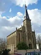 L'église Sainte-Pauline.