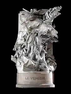 Le Vengeur (1908), marbre, Paris, Panthéon. Groupe commémorant la bataille du 13 prairial an II.