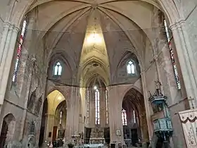 La nef et les trois absides