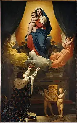 Le Vœu de Louis XIII, par Ingres (1824), Cathédrale Notre-Dame-de-l'Assomption de Montauban.