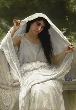 Le Voile, représentation orientaliste par William Bouguereau, 1898.