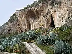 Les grottes des Balzi Rossi situées sur une falaise d'environ 100 mètres de haut montrent des traces d'occupation par l'homme depuis le Paléolithique moyen (300 000 ans) jusqu'à la fondation de la ville antique de Vintimille en Ligurie. Cela constitue la plus longue occupation humaine au monde d'un site géographique.
