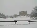 Le château en hiver.