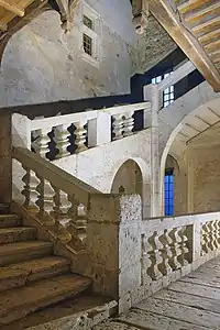 Le grand escalier XVIIe