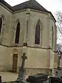 L'église Saint-Hilaire.