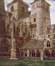 Le Cloître de Tréguier, musée des Beaux-Arts de Nantes.