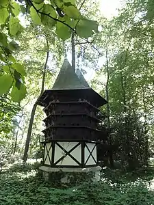 Le colombier du Parc de la Tête d'Or (Lyon).