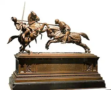 Le Combat du duc de Clarence, Émilien de Nieuwerkerke, 1839