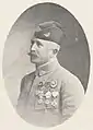 Commandant de Torquat, commandant le 18e chasseurs, en 1916.