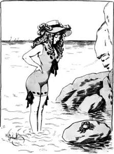 « Le crabe a du vice - Ah ! c'est vous, le vieux marcheur, qui m'avez pincé les mollets tout à l'heure ! », Les Maîtres Humoristes, (1907).