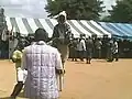 L'accueil se met en place avec les danses traditionnelles