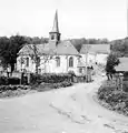 Vue du fort et de l'église.