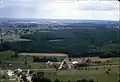 Le hameau de Pouez vue d'avion