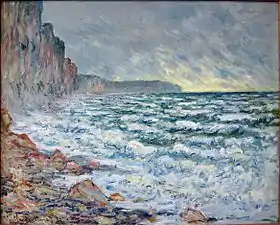 Claude Monet, Fécamp, bord de mer (1881).