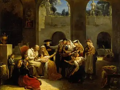 Le Jeu de la main chaude (1812), musée des Beaux-Arts de Tours.