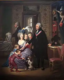 Dominique Doncre, Le Juge Pierre-Louis-Joseph Lecocq et sa famille (1791).