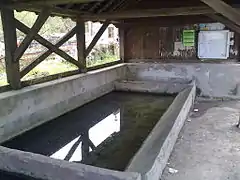 Le lavoir de Pé-de Hourat.