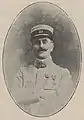 Le lieutenant-colonel Biraud, tué le 3 août 1917.