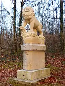 monument commémoratif au 11e régiment d'infanterie bavarois.