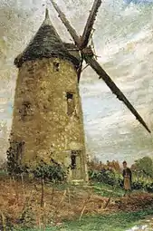 Le Moulin Boucher en 1825 à La Chapelle-Saint-Mesmin (1900), localisation inconnue.