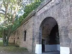 Fortifications porte Bangor.