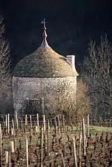 Le pavillon de vignes du hameau de Macheron (XVIIIe siècle).