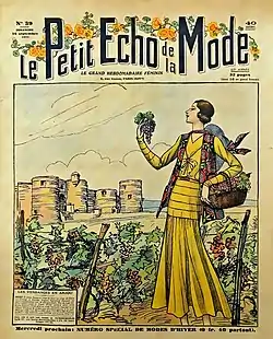 Le Petit Écho de la mode, 1930.