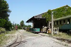 « Le petit train de Sainte-Victoire ».