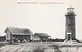 Le phare de la Pointe Indienne à Loango - Vers 1900.