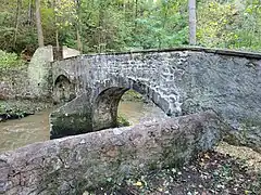 Le pont Vielh en octobre 2022.