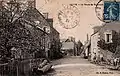 Le pont de Cuves menant à Reffuveille vers 1910.