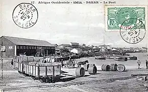 Le port vers 1905.