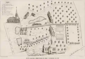 Le prieuré de Lihons-en-Santerre en 1755