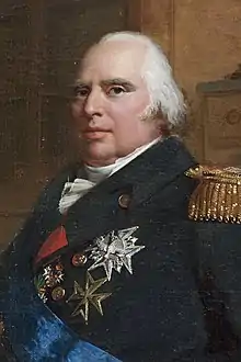 Louis XVIII (1755–1824)Roi de France (1814–1815/1815–1824)